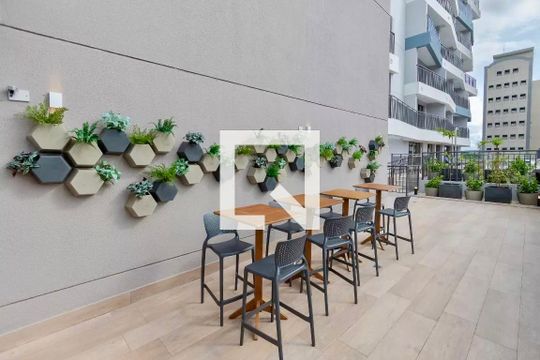 Área Comum de kitnet/studio para alugar com 0 quarto, 28m² em Santo Amaro, São Paulo