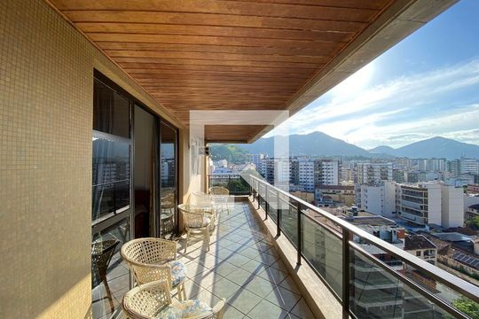 Varanda da Sala de apartamento à venda com 4 quartos, 288m² em Méier, Rio de Janeiro