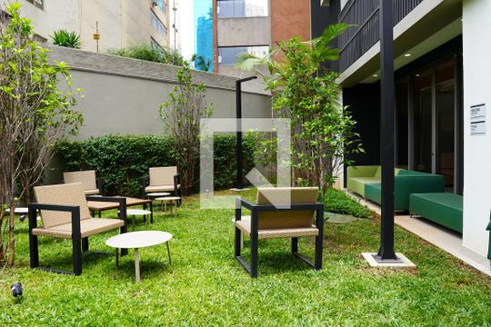 Área comum de kitnet/studio à venda com 1 quarto, 23m² em Paraíso, São Paulo