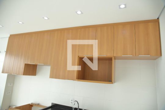 Cozinha - Armários de apartamento à venda com 2 quartos, 54m² em Vila Dusi, São Bernardo do Campo