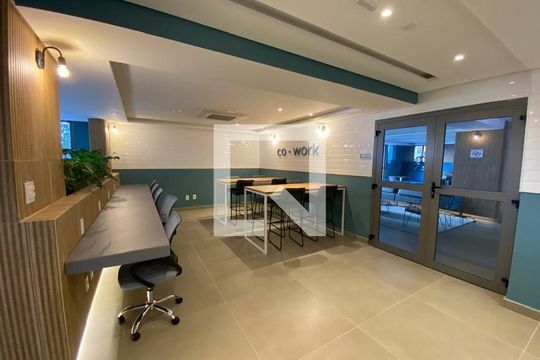 Área comum de kitnet/studio à venda com 1 quarto, 25m² em Liberdade, São Paulo