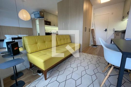 Sala de kitnet/studio à venda com 1 quarto, 25m² em Liberdade, São Paulo