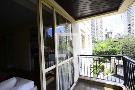 Varanda de apartamento para alugar com 3 quartos, 160m² em Chácara Klabin, São Paulo