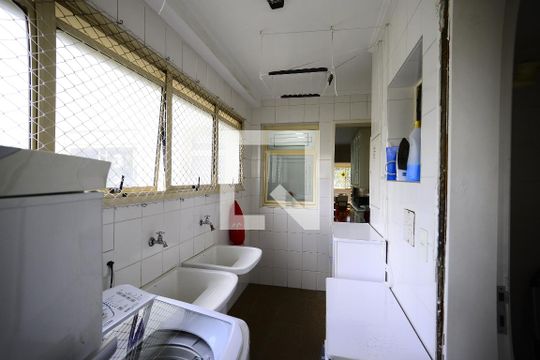 Área de Serviço de apartamento para alugar com 3 quartos, 160m² em Chácara Klabin, São Paulo