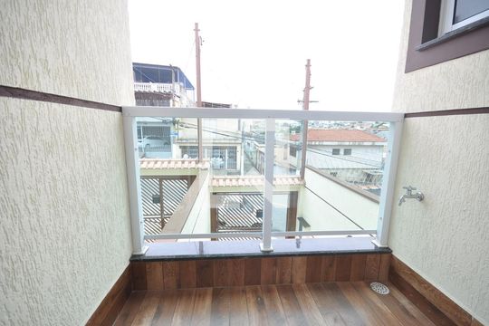 Sacada da Suíte 1 de casa à venda com 3 quartos, 110m² em Vila Medeiros, São Paulo