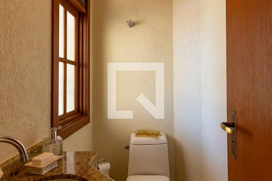 Lavabo de casa de condomínio à venda com 3 quartos, 219m² em Tristeza, Porto Alegre