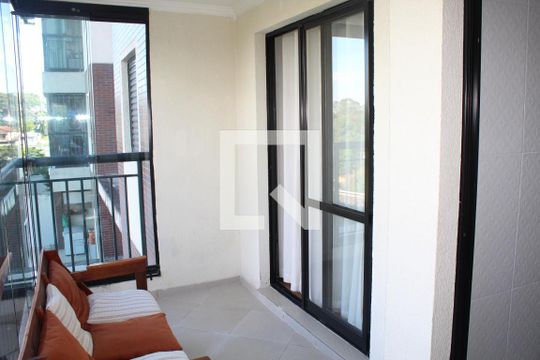 Varanda da Sala de apartamento para alugar com 2 quartos, 56m² em Granja Viana, Cotia