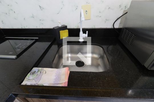 Cozinha - Pia de apartamento à venda com 2 quartos, 72m² em Parque das Nações, Santo André