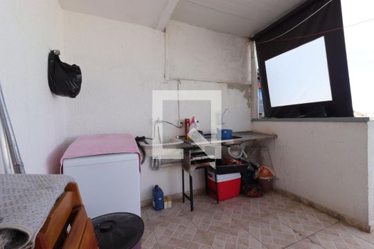 Cobertura - Área de Serviço de apartamento à venda com 2 quartos, 72m² em Parque das Nações, Santo André