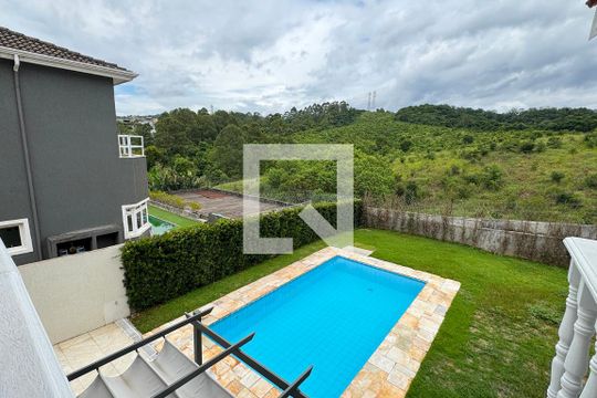 vista da Suíte 1 de casa de condomínio à venda com 4 quartos, 250m² em Tamboré, Santana de Parnaíba
