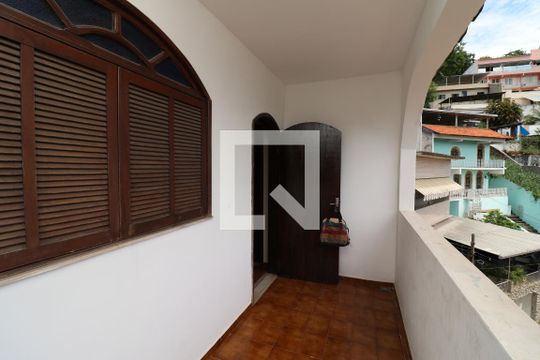 Varanda da Suíte de casa à venda com 3 quartos, 295m² em Tauá, Rio de Janeiro