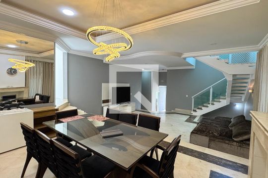 Sala de Jantar de casa de condomínio à venda com 4 quartos, 403m² em Parque Sinai, Santana de Parnaíba
