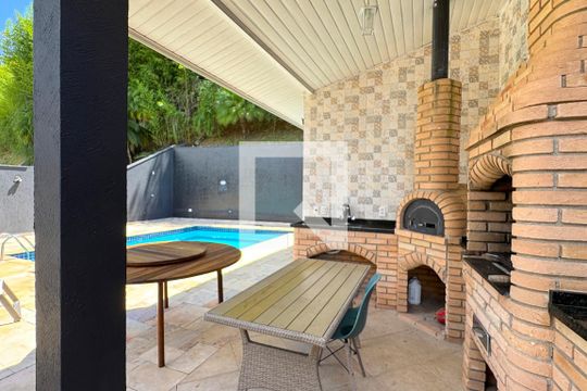 Churrasqueira de casa de condomínio à venda com 4 quartos, 403m² em Parque Sinai, Santana de Parnaíba