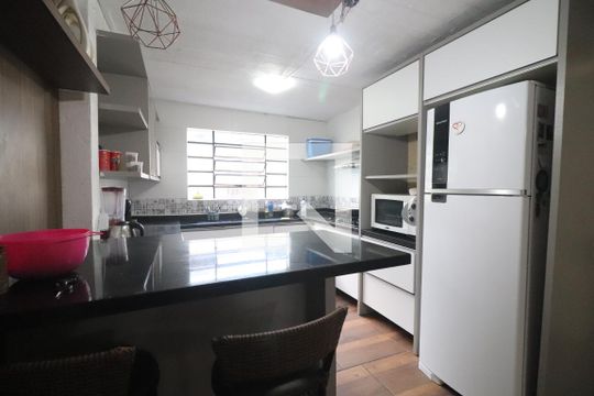 Cozinha de casa à venda com 2 quartos, 116m² em Liberdade, Novo Hamburgo