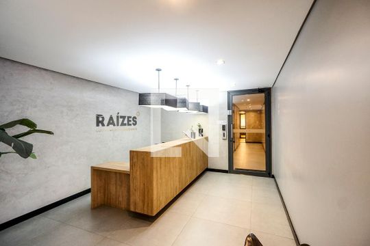 Área comum de kitnet/studio para alugar com 1 quarto, 23m² em Vila Esperança, São Paulo