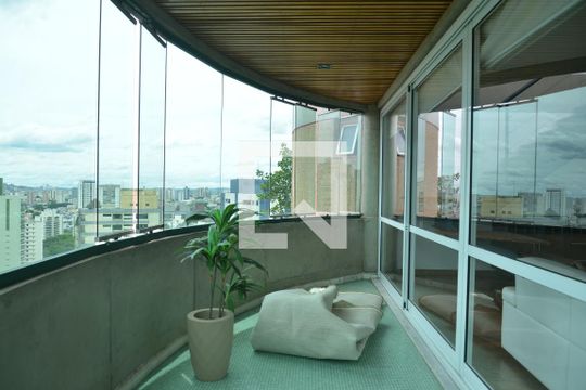 Varanda da Sala de apartamento para alugar com 6 quartos, 440m² em Jardim, Santo André