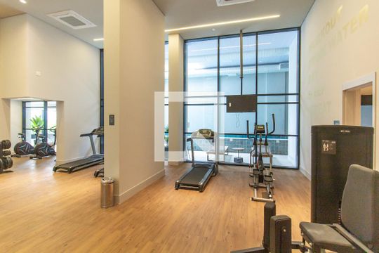 Área comum - Academia de apartamento para alugar com 2 quartos, 81m² em Vila Romana, São Paulo