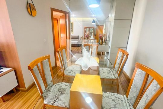 Sala de apartamento à venda com 3 quartos, 77m² em Ipiranga, Belo Horizonte