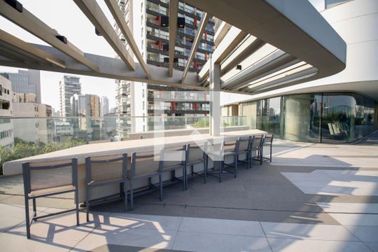 Área comum - Churrasqueira de apartamento para alugar com 2 quartos, 66m² em Pinheiros, São Paulo