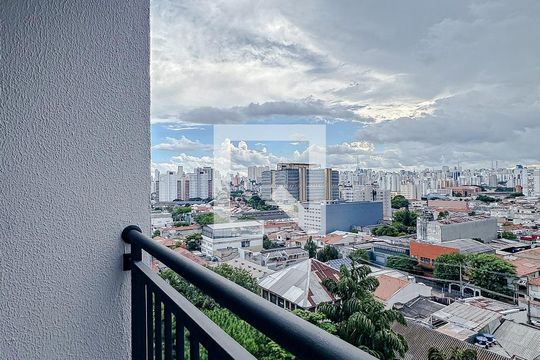 Varanda da Sala de apartamento à venda com 2 quartos, 37m² em Mooca, São Paulo
