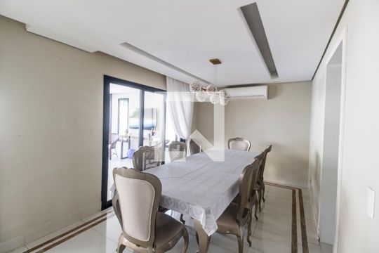 Sala de Jantar de casa de condomínio à venda com 3 quartos, 390m² em Morada das Flores (aldeia da Serra), Santana de Parnaíba