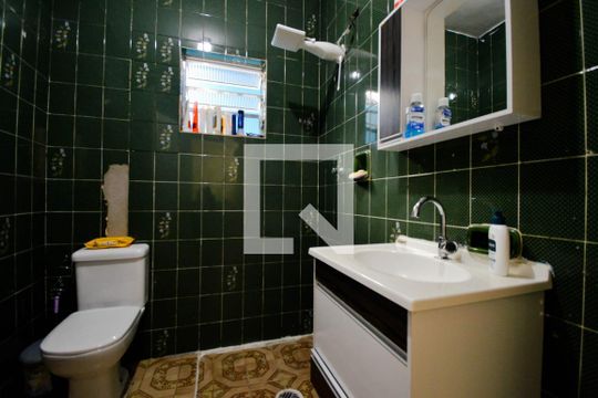 Banheiro de casa para alugar com 1 quarto, 73m² em Jardim Paraiso, Guarulhos