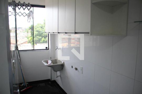 Área de Serviço de apartamento para alugar com 3 quartos, 107m² em Santa Cruz Industrial, Contagem
