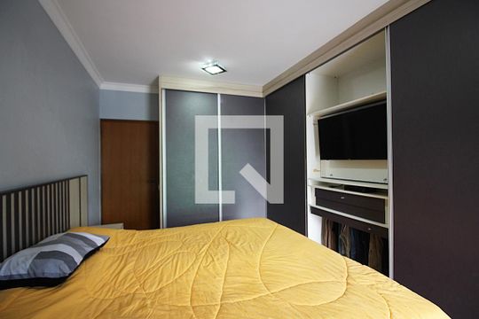 Quarto 1 - Suíte de casa à venda com 3 quartos, 236m² em Vila Jupiter, São Bernardo do Campo