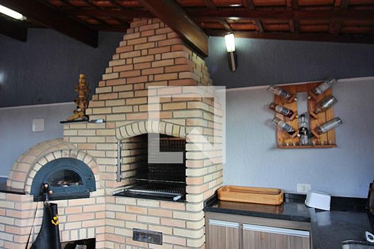 Espaço Gourmet Churrasqueira de casa à venda com 3 quartos, 236m² em Vila Jupiter, São Bernardo do Campo