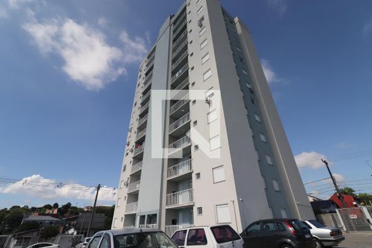 fachada fundos de apartamento à venda com 2 quartos, 59m² em Rondônia, Novo Hamburgo