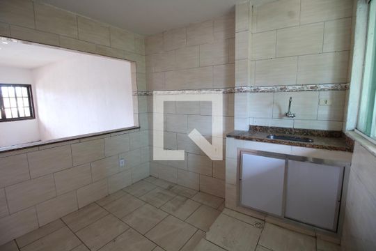 Cozinha de casa para alugar com 2 quartos, 60m² em Curicica, Rio de Janeiro