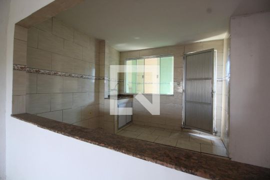 Cozinha de casa para alugar com 2 quartos, 60m² em Curicica, Rio de Janeiro