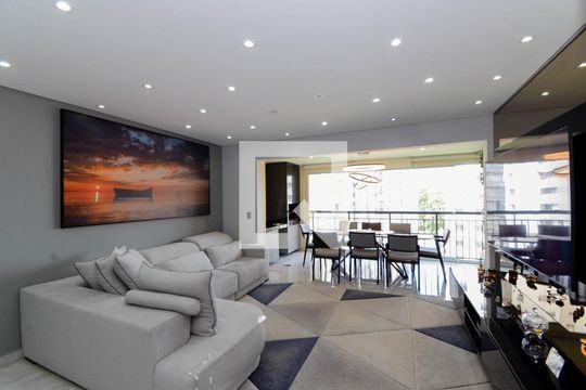 Sala de apartamento à venda com 2 quartos, 86m² em Jardim Flor da Montanha, Guarulhos