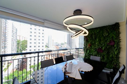 Varanda da Sala de apartamento à venda com 2 quartos, 86m² em Jardim Flor da Montanha, Guarulhos