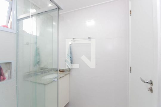Banheiro da Suíte 1 de apartamento à venda com 2 quartos, 86m² em Jardim Flor da Montanha, Guarulhos