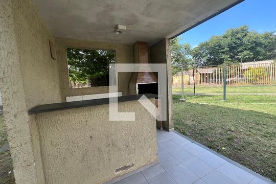 Área comum - Churrasqueira de apartamento à venda com 2 quartos, 44m² em Santos Dumont, São Leopoldo