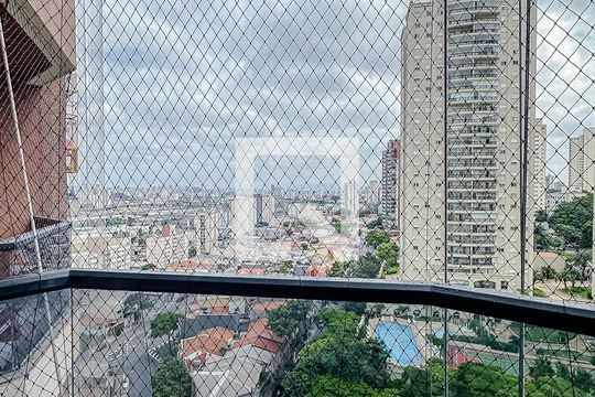 Varanda da Sala de apartamento à venda com 4 quartos, 278m² em Vila Prudente, São Paulo