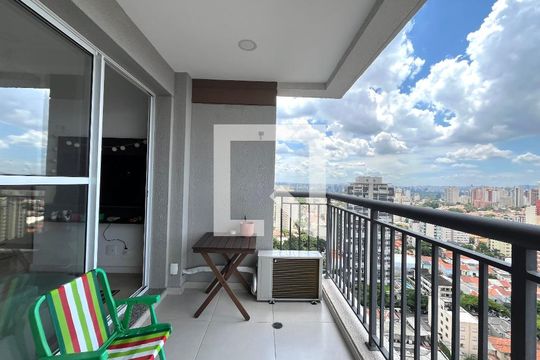 Varanda de apartamento à venda com 2 quartos, 50m² em Vila Clementino, São Paulo