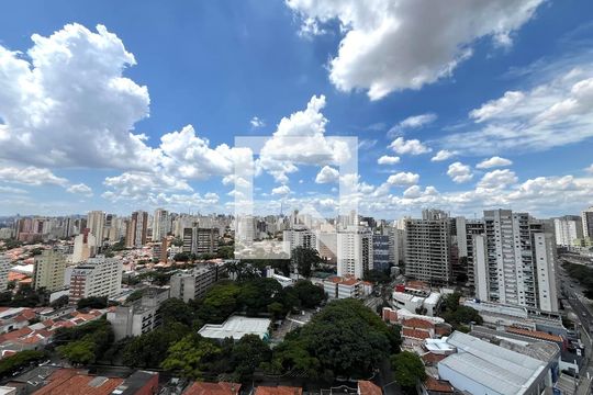 Vista da Varanda de apartamento à venda com 2 quartos, 50m² em Vila Clementino, São Paulo