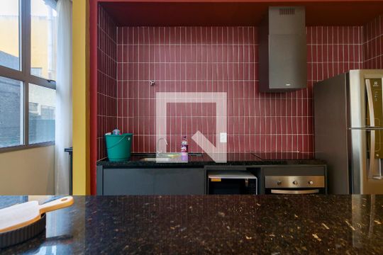 Espaço Gourmet de kitnet/studio à venda com 0 quarto, 25m² em Santo Amaro, São Paulo