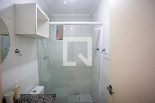 Banheiro Social de apartamento à venda com 2 quartos, 58m² em Assunção, São Bernardo do Campo
