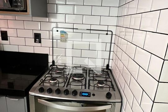 Cozinha de apartamento à venda com 3 quartos, 80m² em Castelo, Belo Horizonte
