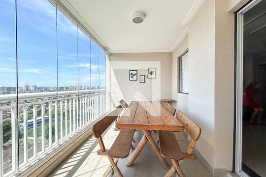 Varanda Gourmet  de apartamento à venda com 3 quartos, 147m² em Jardim Anhanguera, São Paulo