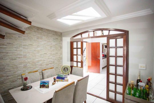Sala de Jantar de casa à venda com 3 quartos, 185m² em Assunção, São Bernardo do Campo