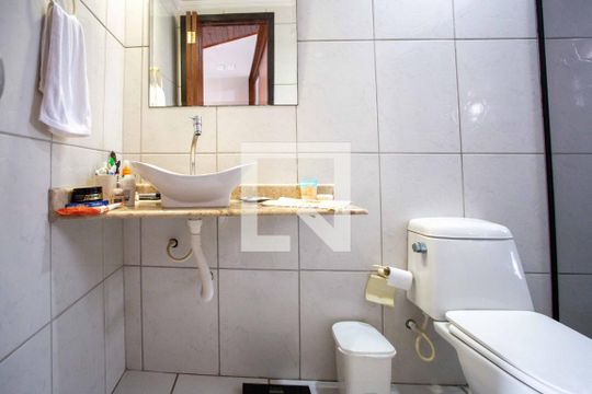 Banheiro da Suíte 2 de casa à venda com 3 quartos, 185m² em Assunção, São Bernardo do Campo