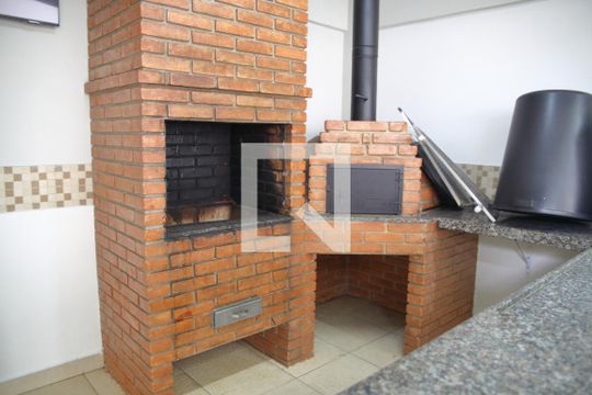 Área comum - Churrasqueira de apartamento à venda com 2 quartos, 53m² em Nova Petrópolis, São Bernardo do Campo