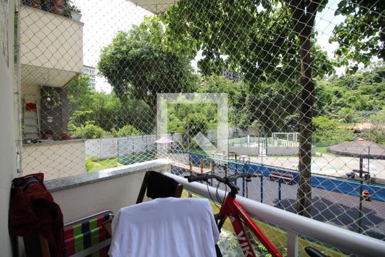 Varanda de apartamento à venda com 2 quartos, 52m² em Curicica, Rio de Janeiro