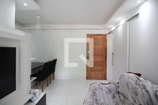 Sala de apartamento à venda com 2 quartos, 52m² em Curicica, Rio de Janeiro