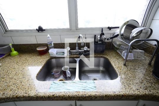 Cozinha de apartamento à venda com 3 quartos, 141m² em Ipiranga, São Paulo
