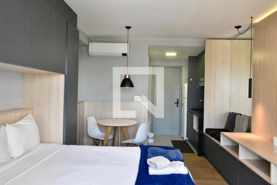 Studio de kitnet/studio para alugar com 0 quarto, 26m² em Vila Clementino, São Paulo